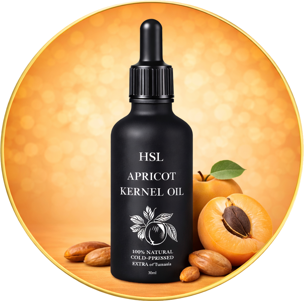 A 100% natural oil extracted from the first cold pressing of apricot kernels. Renowned for its nourishing and regenerative properties.